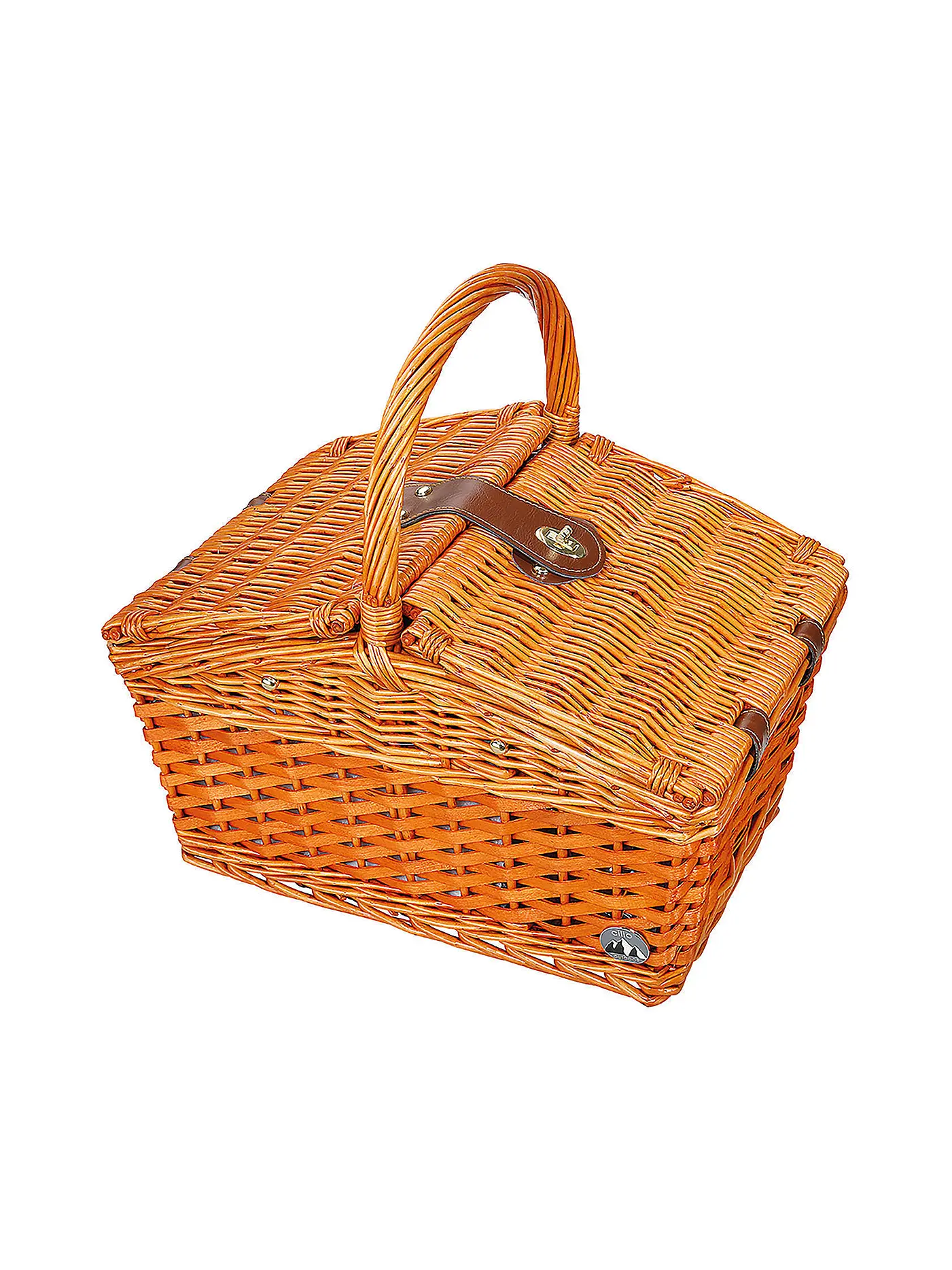 CILIO | Picknick-Korb SALERNO rotbraun | 